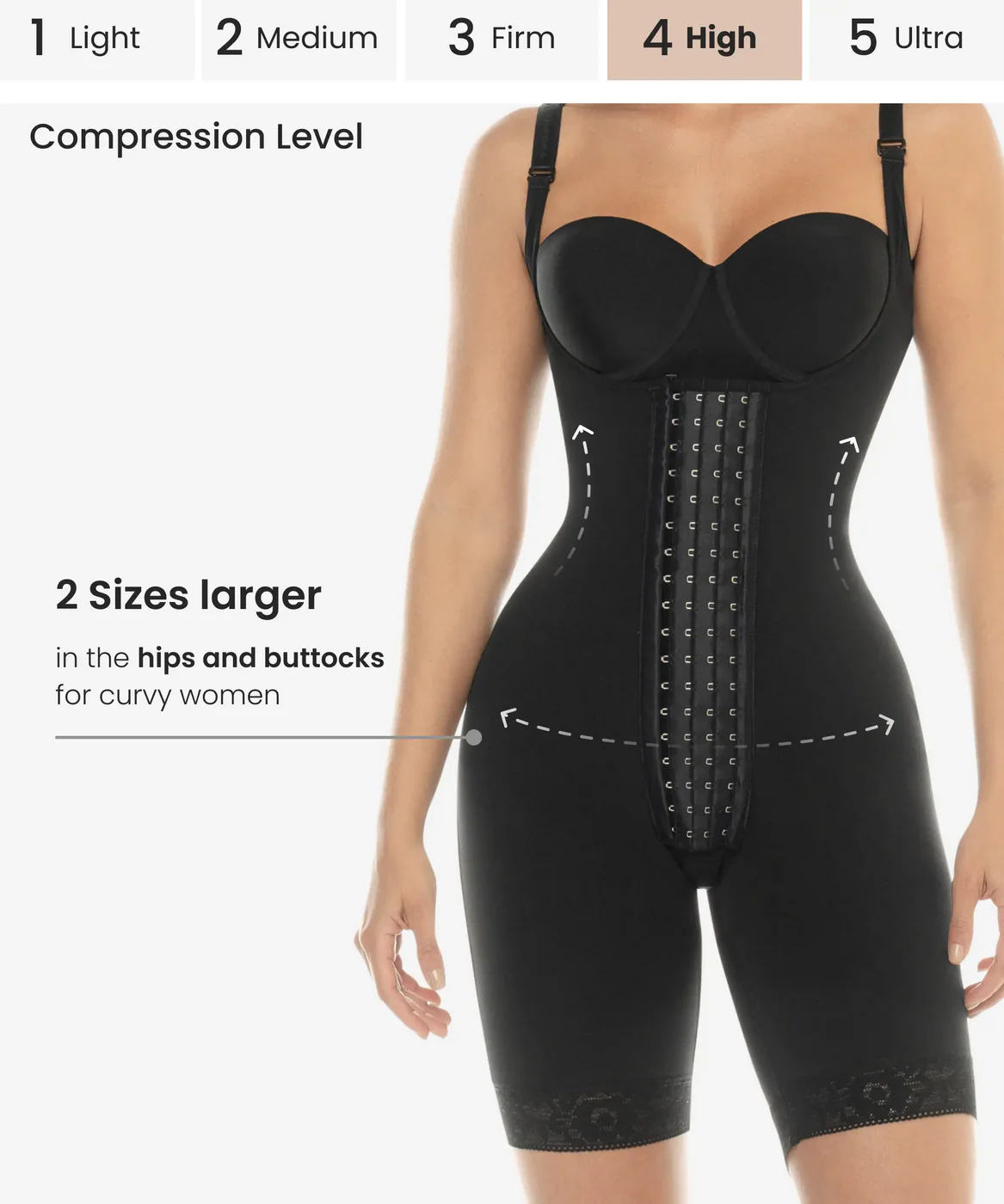 gradual compression curvy body shaper 459 style gradual compression curvy body shaper 459 style