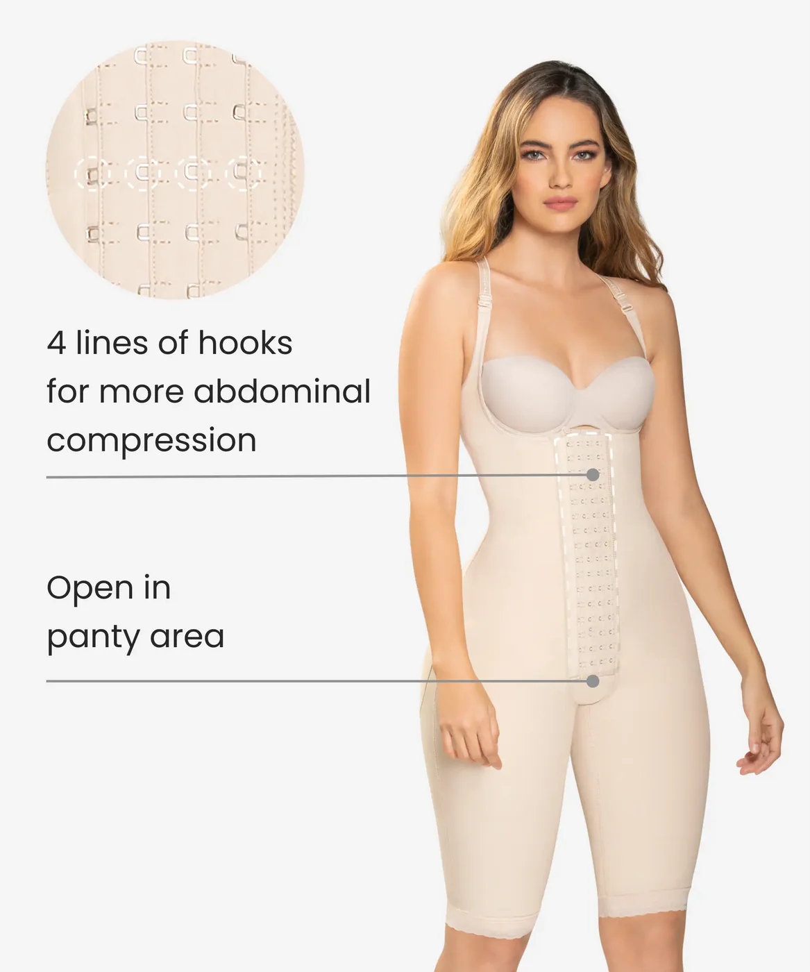 gradual compression curvy body shaper style 460 gradual compression curvy body shaper style 460