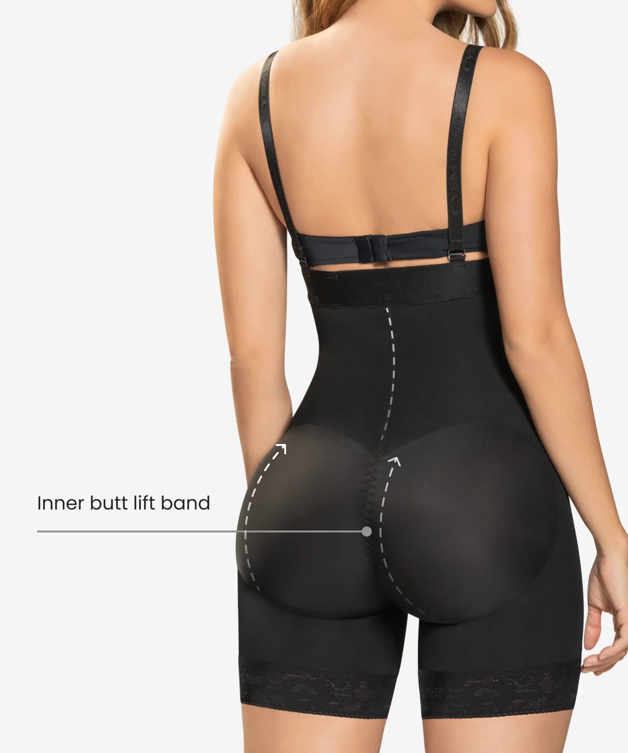 strapless body short ultra silhouette shaper style 491 strapless body short ultra silhouette shaper style 491