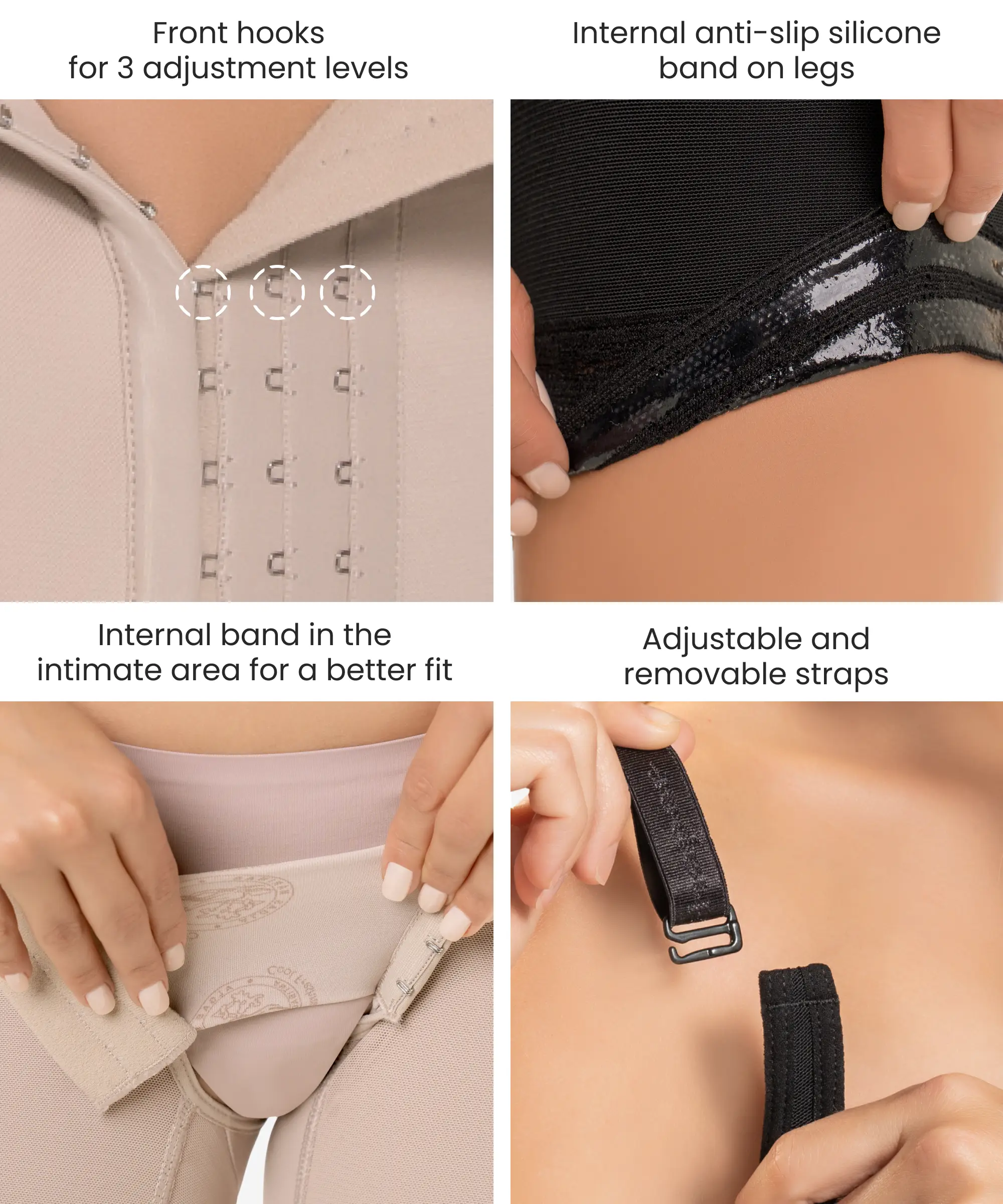 Firm control bodysuit with butt-lift - Style 471 - Image 3