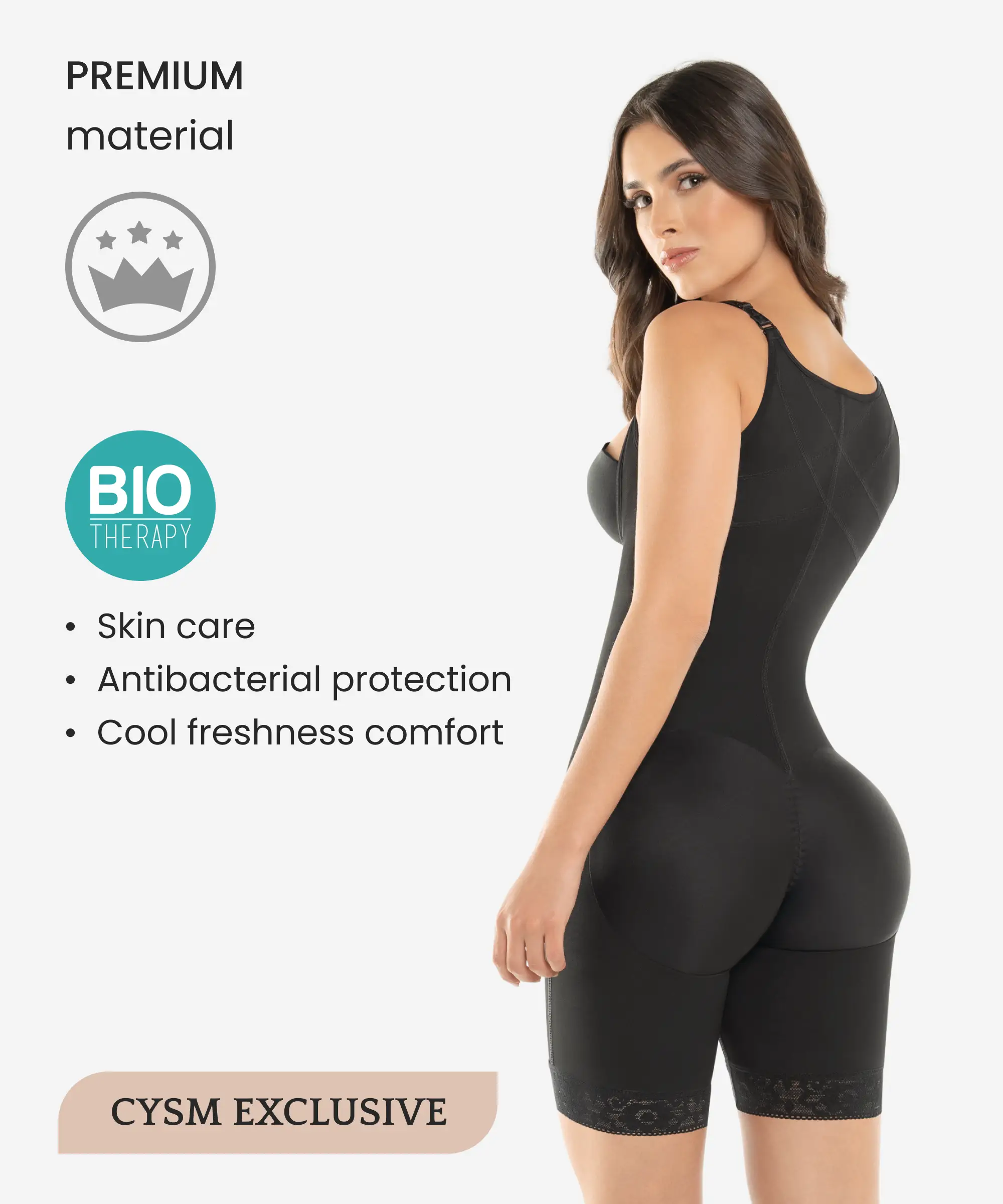 Firm control bodysuit with butt-lift - Style 471 - Image 5