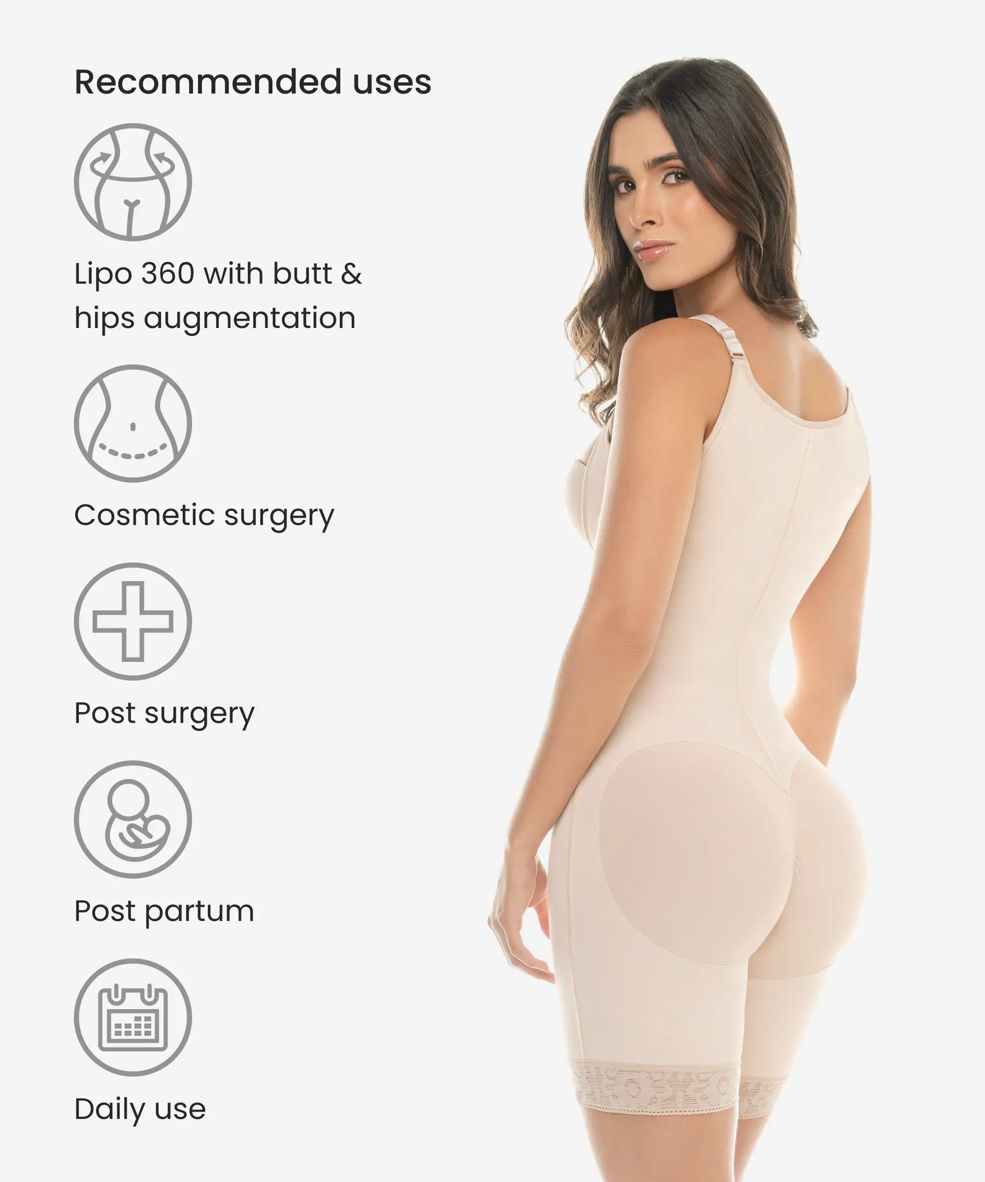 gradual compression curvy body shaper 459 style gradual compression curvy body shaper 459 style
